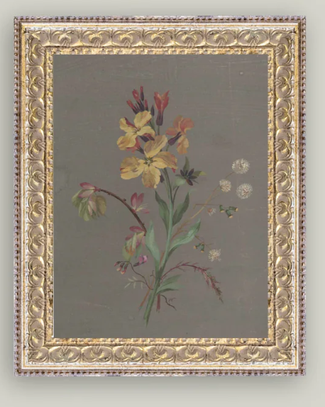 French Wildflowers Frame Art