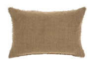 Lina Linen Lumbar Pillow, 3 colors