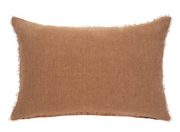 Lina Linen Lumbar Pillow, 3 colors