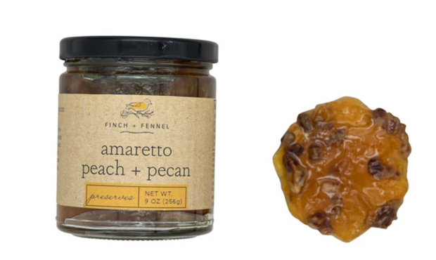 Amaretto Peach + Pecan Preserves