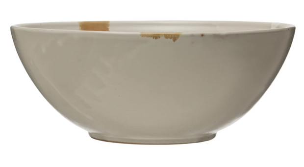 2-1/2 Cup Stoneware Serving Bowl, Brown