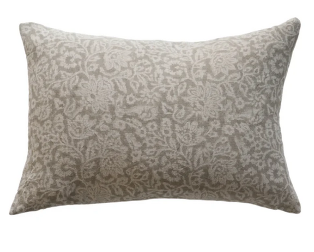 Raven Floral Pillow, 3 sizes