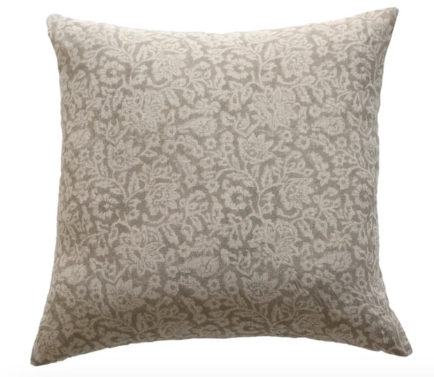 Raven Floral Pillow, 3 sizes