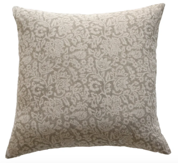 Raven Floral Pillow, 3 sizes