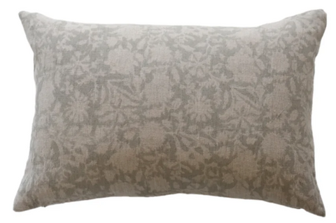 Laurel Floral Pillow, 2 sizes