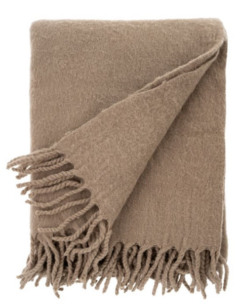 Alpes Merino Wool Throw, 2 colors