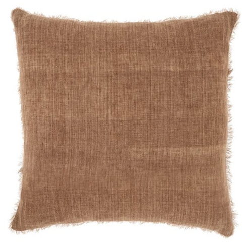 Lina Linen Pillow, Rooibos