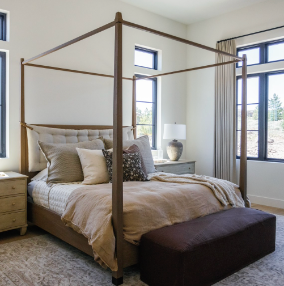 Driftwood Canopy Bed