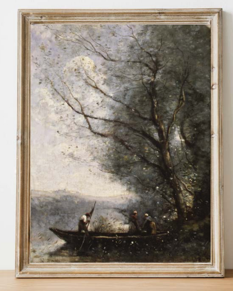 Canoe Framed Art