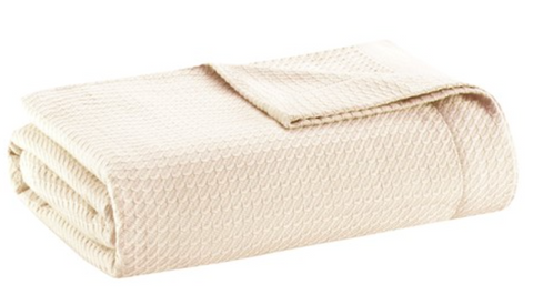 Egyptian Cotton Blanket, Full/Queen, 2 Colors