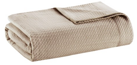 Egyptian Cotton Blanket, Full/Queen, 2 Colors