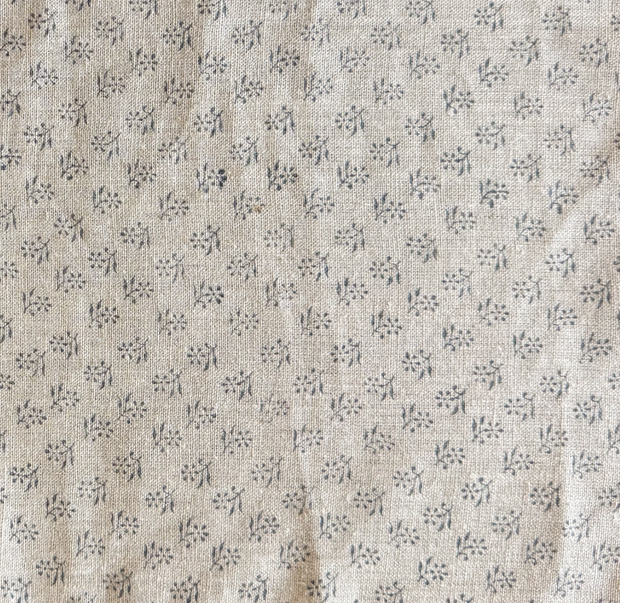 Ishara Natural Throw Pillow, Blue Grey, 24x24