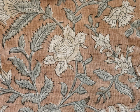 Pali Throw Pillow, Rose & Sand, 24x24