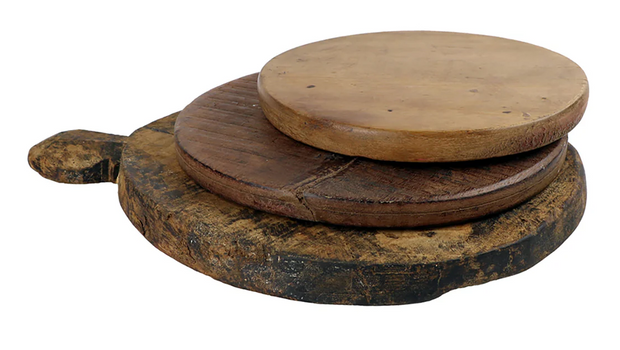 Vinatge Chapati Board