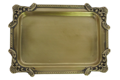 Brass Victorian Tray