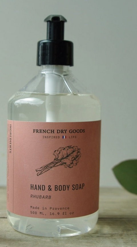 Rhubarb Liquid Hand & Body Soap