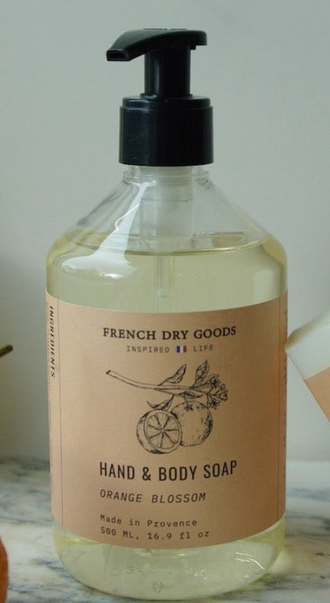 Orange Blossom Liquid Hand & Body Soap