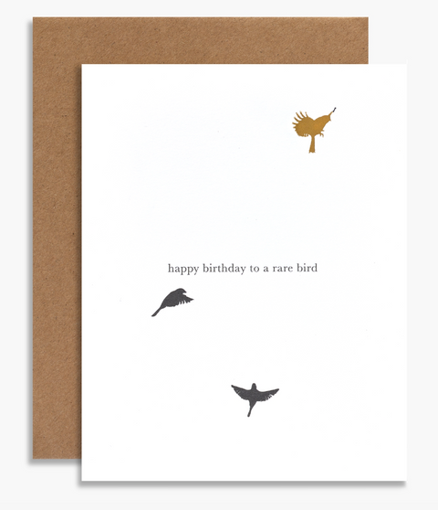 Rare Bird Greeting Card