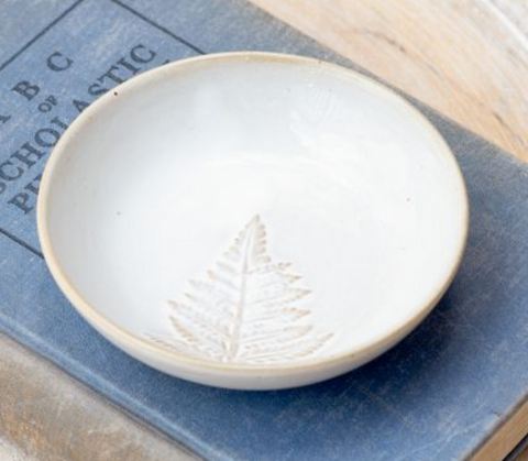 White Fern Plate