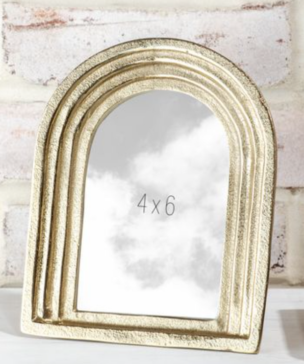 Gold Arch Photo Frame, 2 Sizes