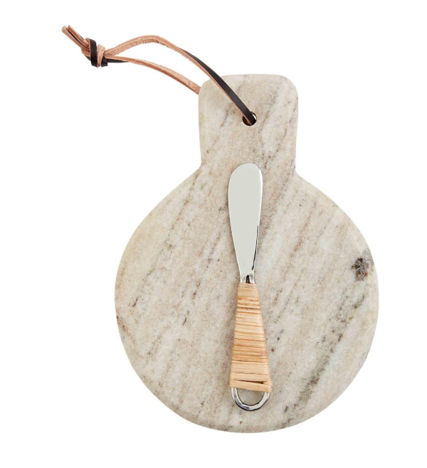 Circle Beige Marble Board