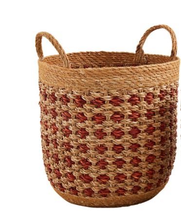 Seagrass Woven Baskets, 2 Styles