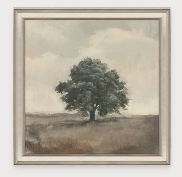 Lone Guardian Framed Art, 24x24