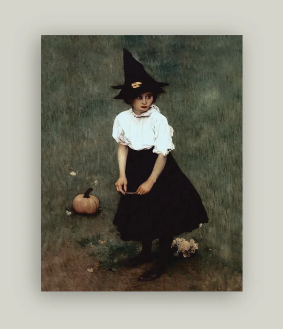 Little Witch Artist Board w/ Wood Easel, 11x14