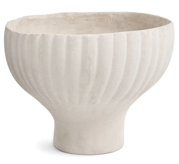 Fluted Pedestal Bowl
