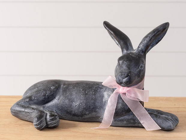 Cottage Bunny, Black, 2 Styles