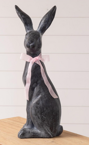 Cottage Bunny, Black, 2 Styles
