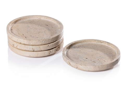 Marble Coaster Set of 4, 2 Colors