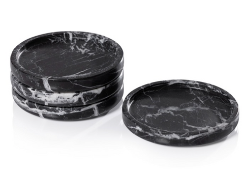 Marble Coaster Set of 4, 2 Colors
