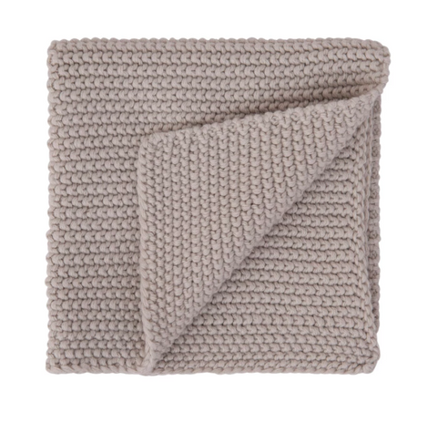 Cotton Knit Dish Cloths, Set of 2
