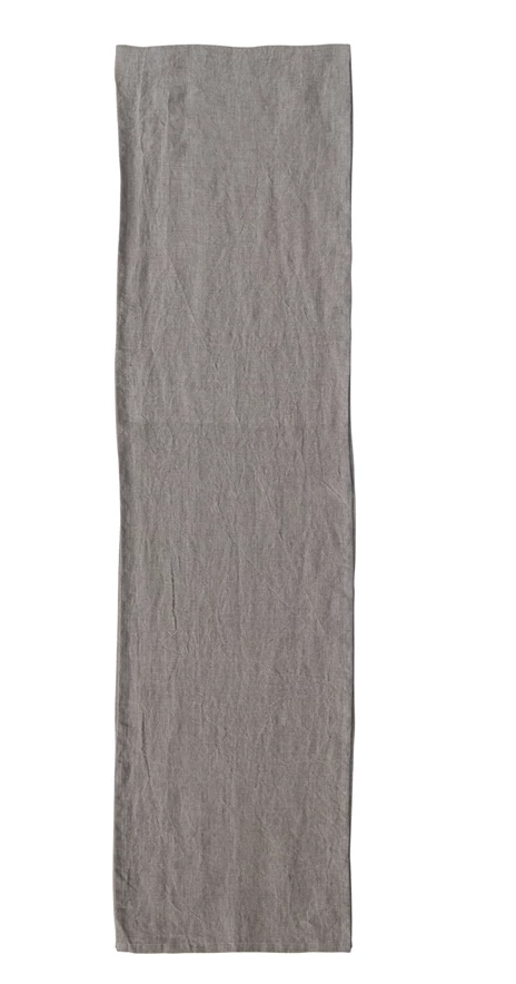 Stonewashed Linen Table Runner, 2 Colors