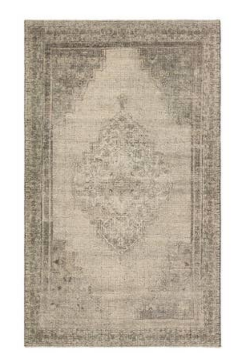 Tesorino Rug, Brown/Mermaid, Various Sizes