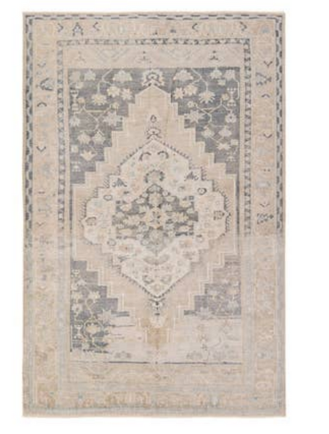 Lumal Rug, Gray/Mulled Basil, Various Sizes
