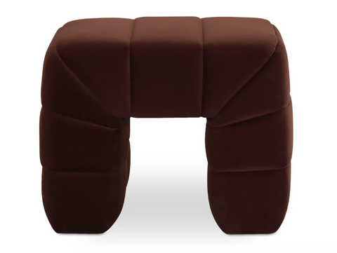 Velveth Stool, Brown, Set of 2