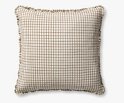 Dinah Ivory Earth Pillow, 22x22