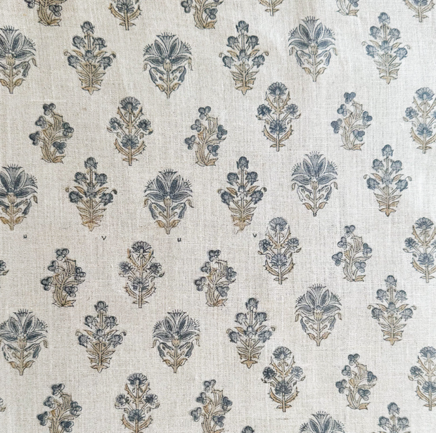 Johari Natural Throw Pillow, Blue Grey, 20x20