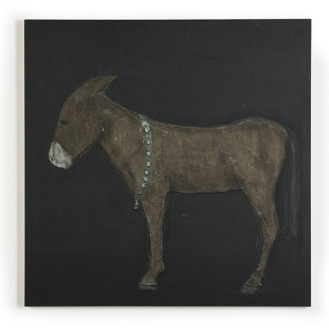 Burro Noche Framed Art, 5 Sizes