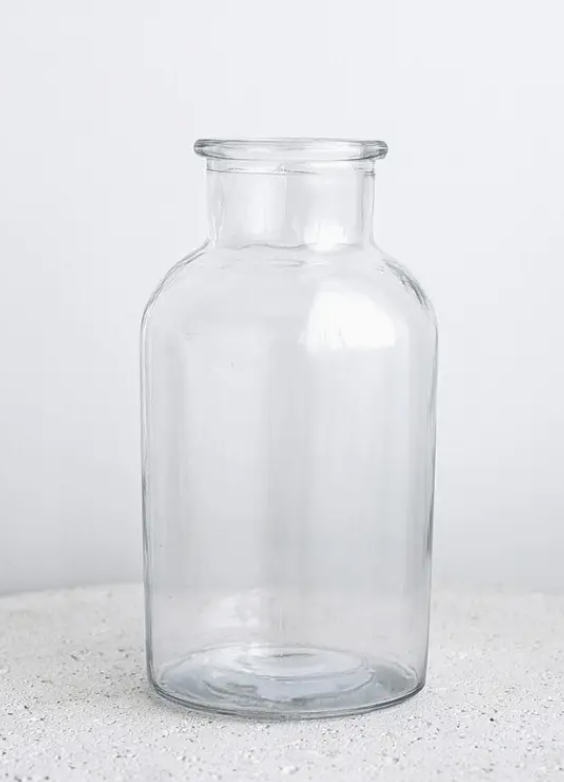 Bristol Clear Glass Vase