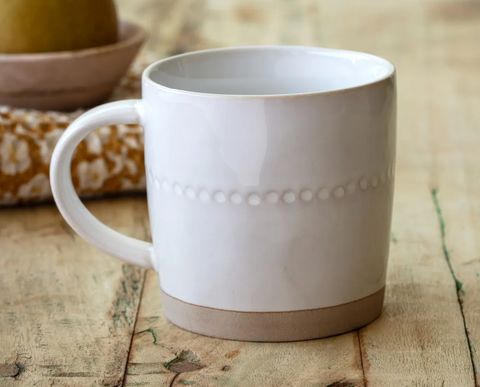 Isabella White Coffee Mug