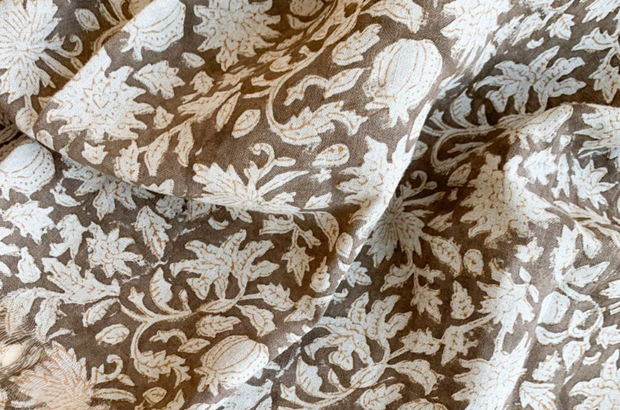 Safari Natural Throw Pillow, Umber Mustard, 14x36