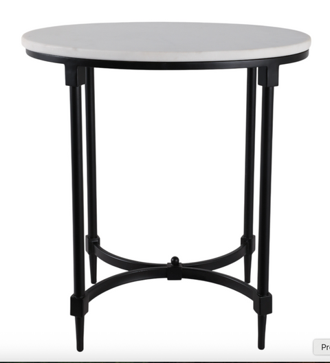 Winslow Marble Top Accent Table