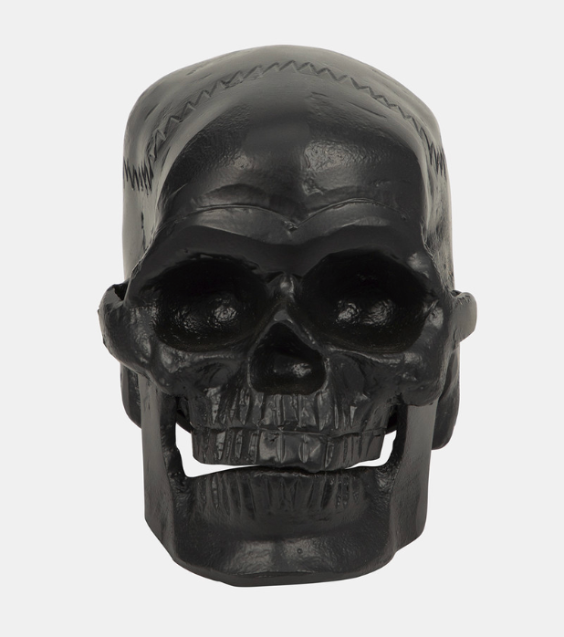 Metal Skull Decor