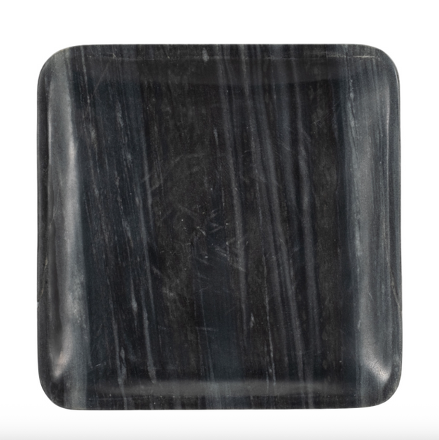 Zarra Grey Marble Tinket Tray