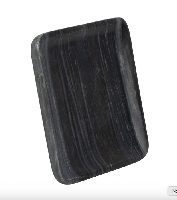 Zarra Grey Marble Tinket Tray