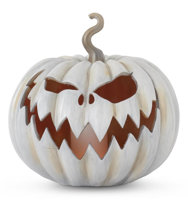 Jack-O-Lantern w/LED Timer, 13"