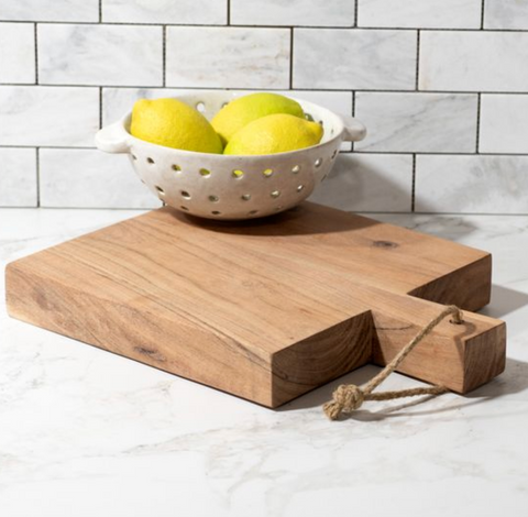 Chunky Wood Cutting Board, 13"
